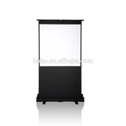 Floor Standing Pull Up Projector Screen/Display Screen Projector