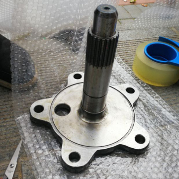 Carbon steel free forging flange