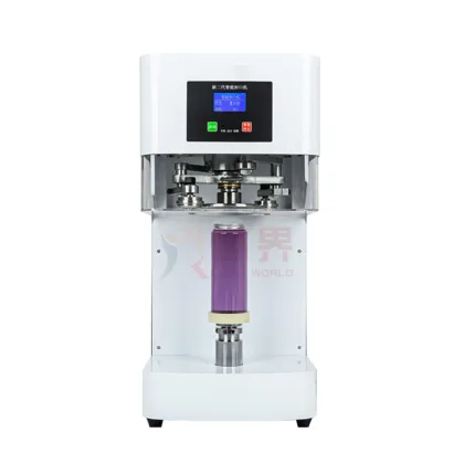 Intelligent Bubble Tea Shop Equipment: Automatic Can Sealer for Soda Cans