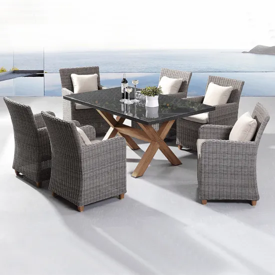 Wholesale Cheap Outdoor Used Restaurant Synthetic Poly Rattan Furniture" could be shortened and optimized as:

"Wholesale Poly Rattan Furniture for Restaurants