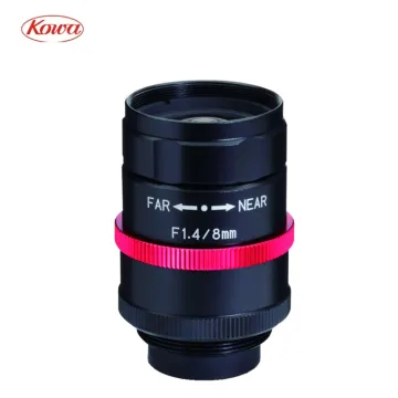 KOWA LM8JCM-V C-mount Fixed Focal Length Lenses for Industrial Machine Vision Cameras