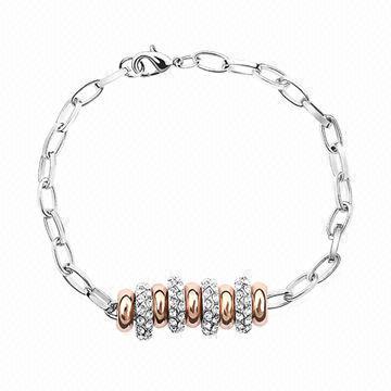 Men's Bracelet, Available in Color and Styles, Customized Designs are Accepted