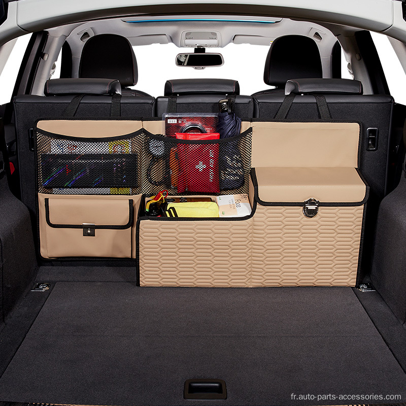 Organisateur de la voiture Storage Big Capacité pliable portable