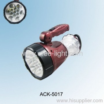 9 led + trabajo 13led luz Camping linterna Ack-5017
