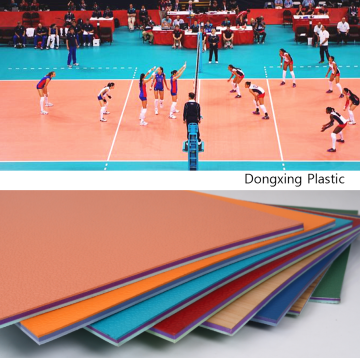 Quality premium indoor portable volleyball court sports flooring