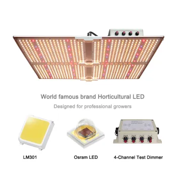 4 Channel 550W Tunable Spectrum LED Grow Light