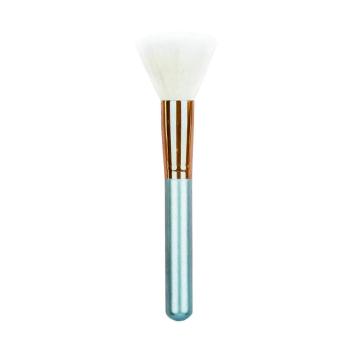 Light Blue Handle Mixed Hair Stippling Brush