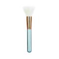 Light Blue Handle Mixed Hair Stippling Brush