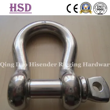 Stainless Steel Bow Shackle, Us Type Forged, European Type