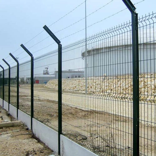 beautiful color bending wire mesh fence