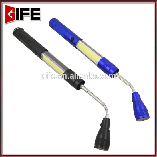 GF-6050-1 Timely service led magnetic work light 3 LED Aluminum snake light LED flexible flashlight