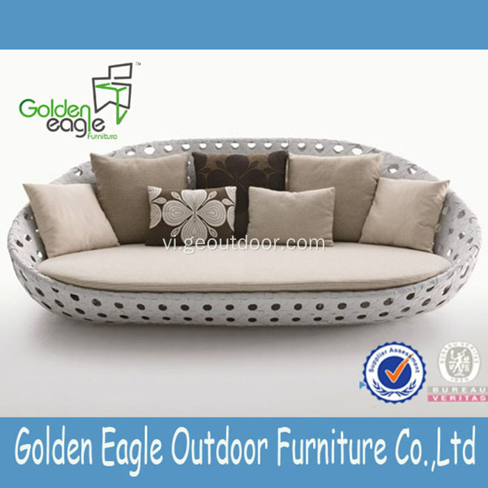 Hình dạng tròn Chất lượng cao SGS Rattan Proof Furniture