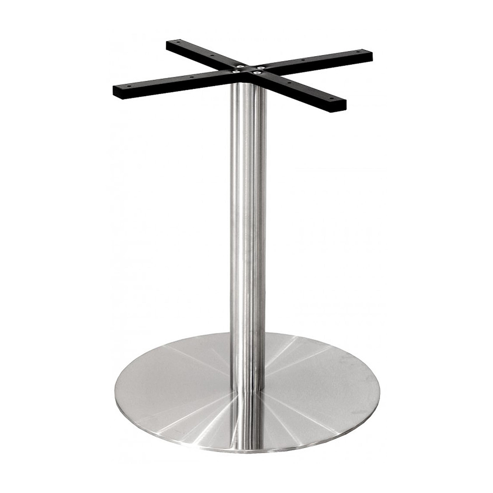 round stainless steel table base assembly service