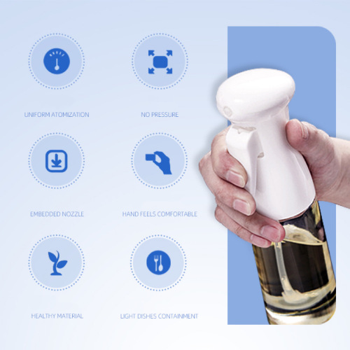 Garass de spray de azeite em declínio