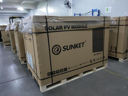 Europe Warehouse σε απόθεμα 410W All Black Solar Panle PV Module