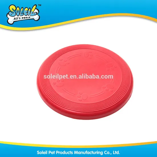 WATER FLOATING SOFT RUBBER DOG TOY FRISBEE