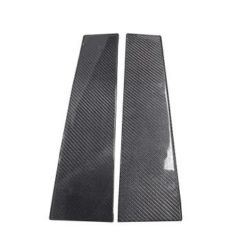 Real Carbon Fiber A-Pillar Trim Cover