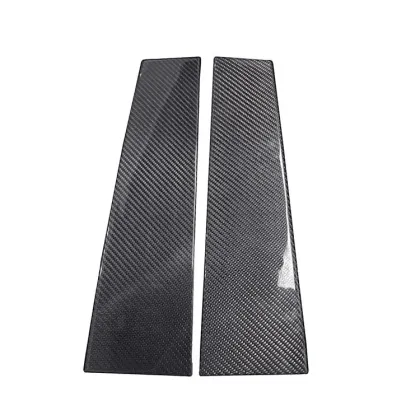 Real Carbon Fiber A-Pillar Trim Cover