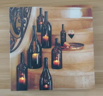 Elegant LED decoration painting