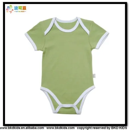BKD plain color newborn bamboo onesie