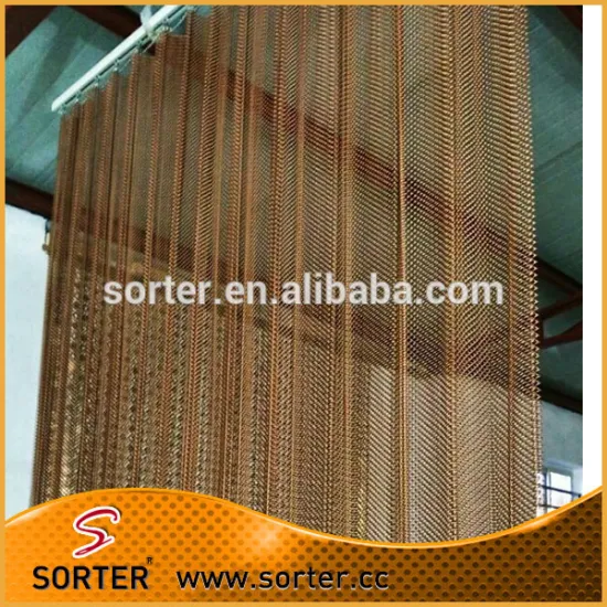 9 gold supplier professional metal chain link curtain