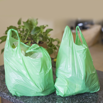 Reusable Eco-Friendly Food Grade Non Woven Vest Bags W Cut T Shirt Non Woven Bags for Shopping