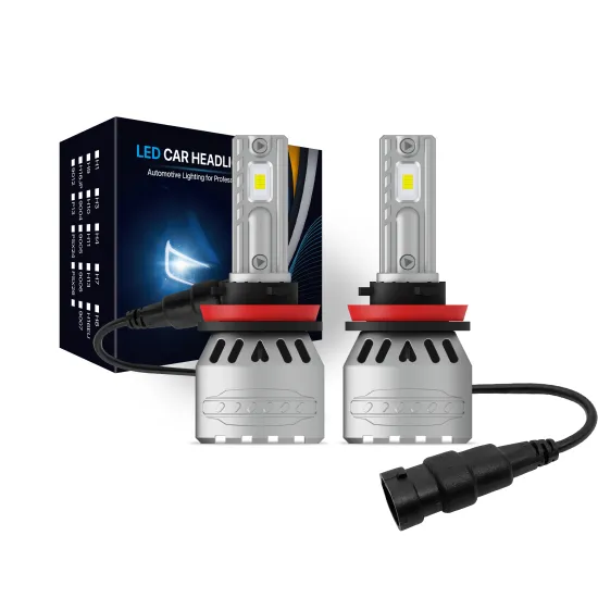 High Power CANBUS H7 H8 H9 H10 H11 LED Headlight Bulbs 6000K