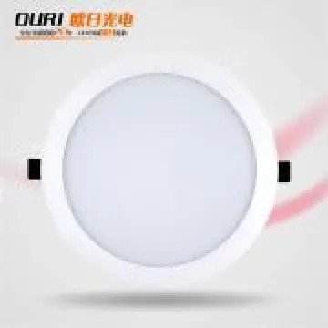 white  Round downlights  18W