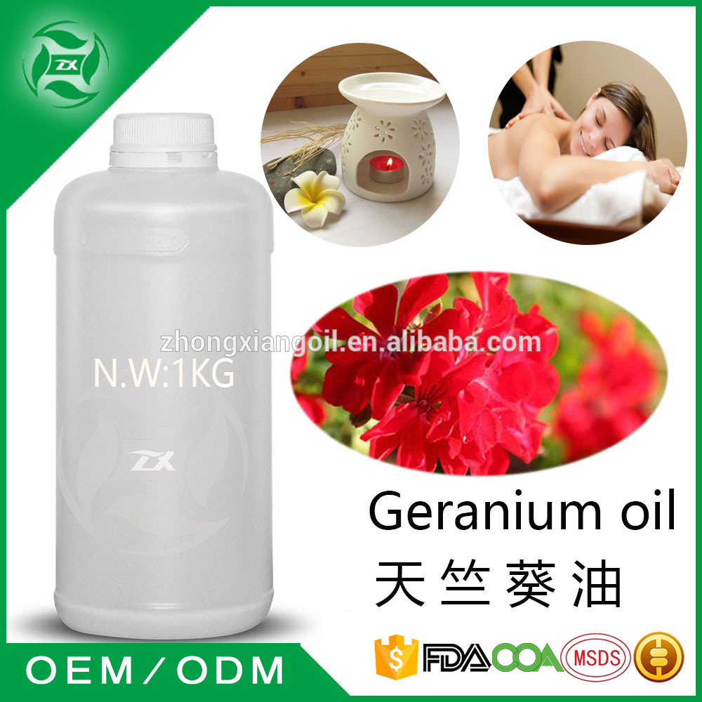 Minyak Esensial Geranium Bersertifikat OrganicTherapeutic Grade