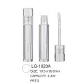 Wholesale Round Plastic Empty Lipgloss Tube Packaging
