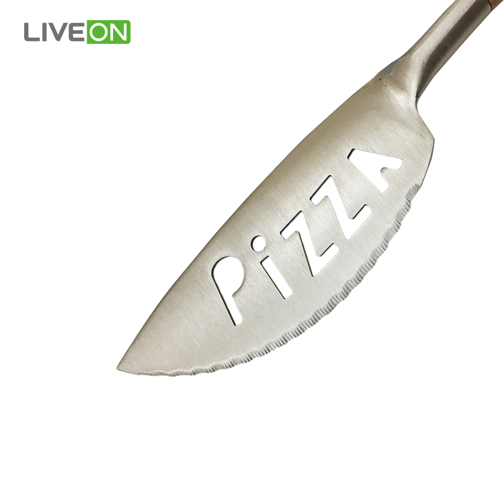 Cuchillo para pizza serrada de acero inoxidable