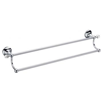 Classic luxury Brass double towel rack