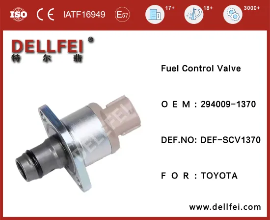Diesel Fuel Scv Valve 294009-1370 for TOYOTA