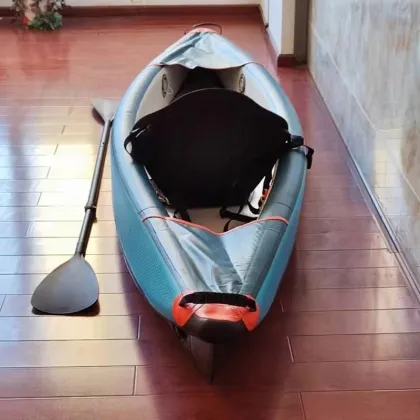 High Quality Factory Custom Drop Stitch Pedal Rowing Boats & Inflatable Kayaks for Fishing