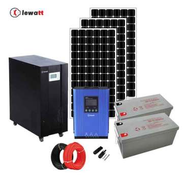 20kw with battery storage home use solar system