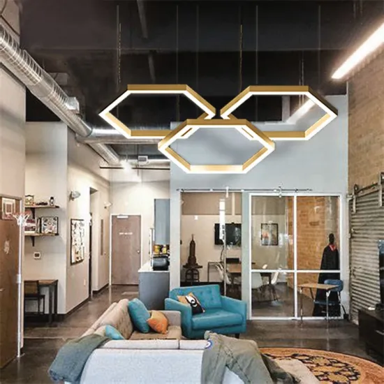 Hlinear L6060-H-750 Hexagon Linear Light Series Hexagonal Chandelier LED Linear Pendant Mounted Six Side Hexagon Ceiling Lights