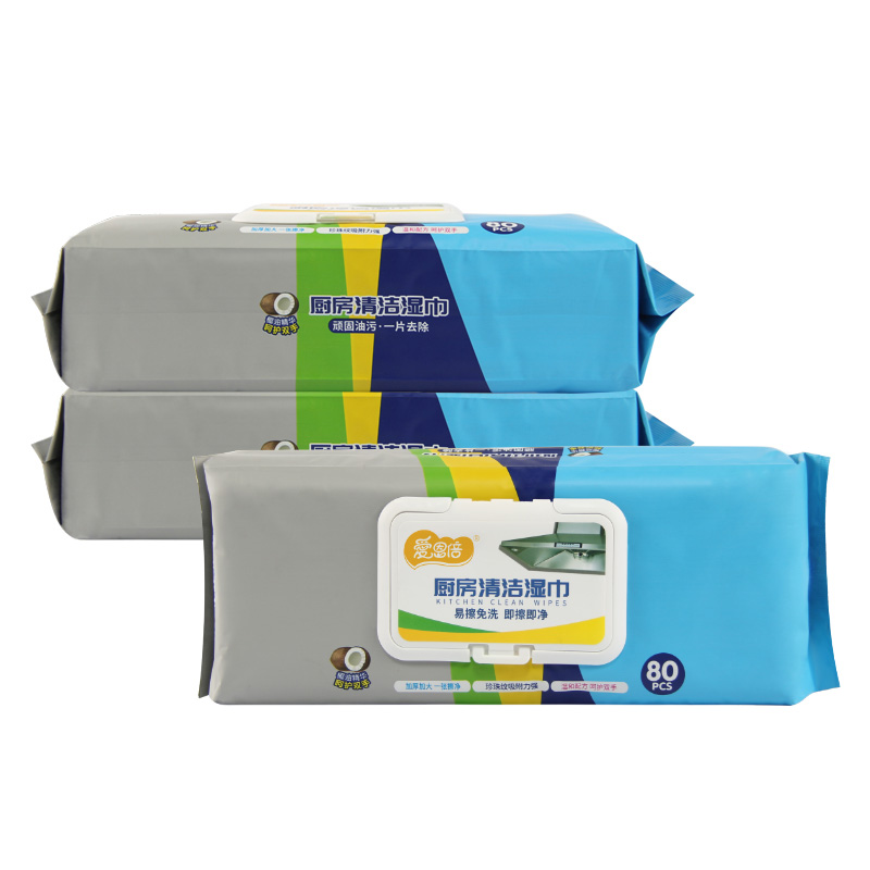 OEM Kitchen Wipes non parfumés pour la maison