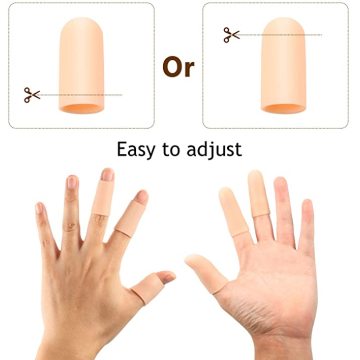 Finger Protector Finger COTS Silicone Finger Cover Cap