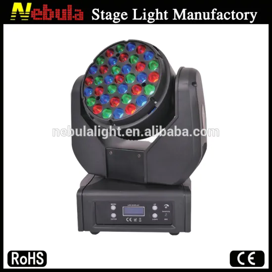 37*3w rgb led light/led moving head/led mini moving head