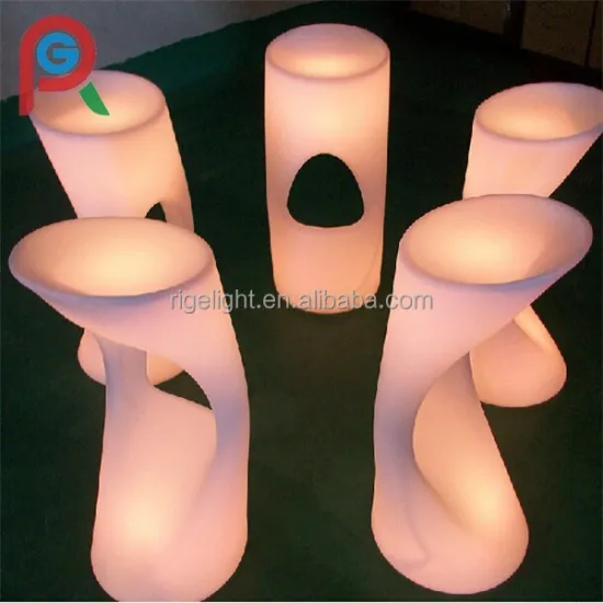 led fashion remote battery wireless LED Shining Bar Chair