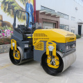 Mini vibratorio RODILLO ROAD HIDRÁULICO Full 4 toneladas Double Drum Road Roller Compactor