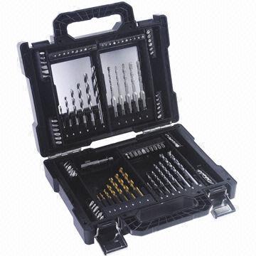 104-piece combination drill and bit set, includes magnetic hold