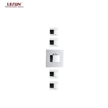 LESUN Hot Sale LED Hang Wall Shower Faucet and Sprinkle Faucet