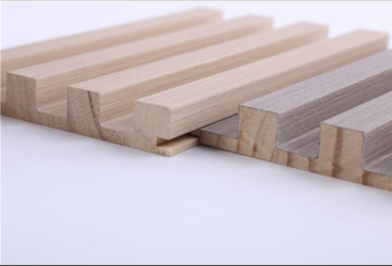 Office Radiiata pine fluted panel wood wall E0