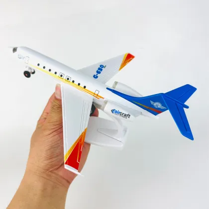 Authentic Diecast Gulfstream G650 Model: Sound, Light, & Pullback Features - The Ultimate Metal Aircraft Toy Display