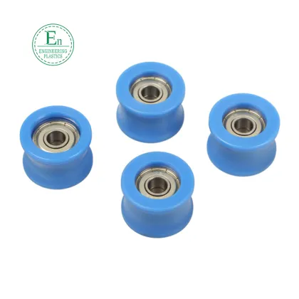 nylon pom rope pulley wheels 1.5 pulley