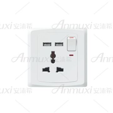 220V USB Wall Socket