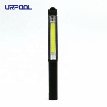 Cute Pen-Shaped COB LED Torch Light for Tactical Outdoor Camping, Battery Powered