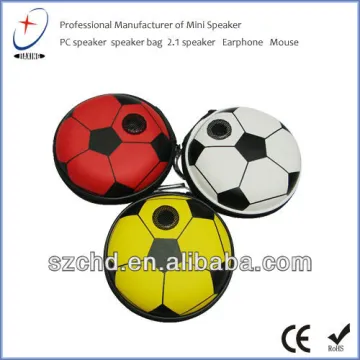 portable soccer audio speaker bag