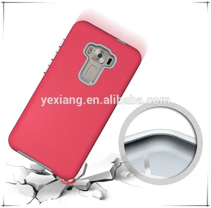 2 in 1 Hot selling hrbrid case for Asus Zenfone 3 cell phone case cover